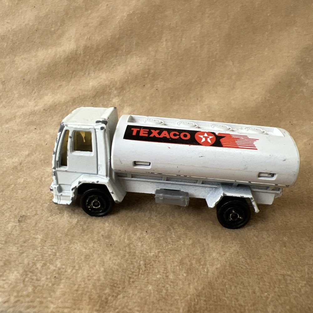 Majorette 1970's Tanker Texaco White Ford
